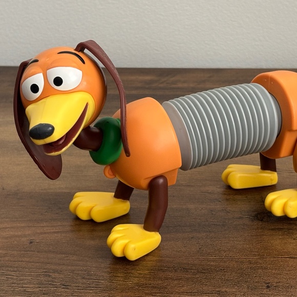 Disney Pixar Toy Story SLINKY DOG Tube Fidget Pull Toy Body 2017 Mattel Figure - Picture 1 of 14